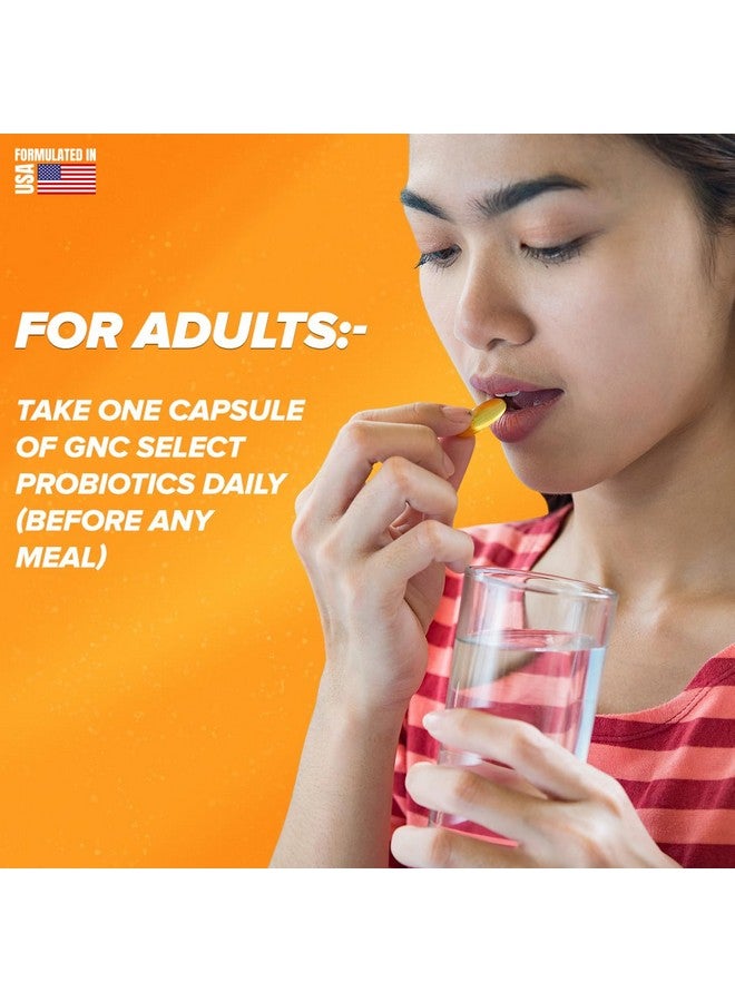 GNC جي إن سي بروبيوتيك | يدعم صحة الجهاز الهضمي والمناعة | مع الإينولين و 30 مليار وحدة تشكيل مستعمرات من مزيج البروبيوتيك المتعدد السلالات - 30 كبسولة - Image 5