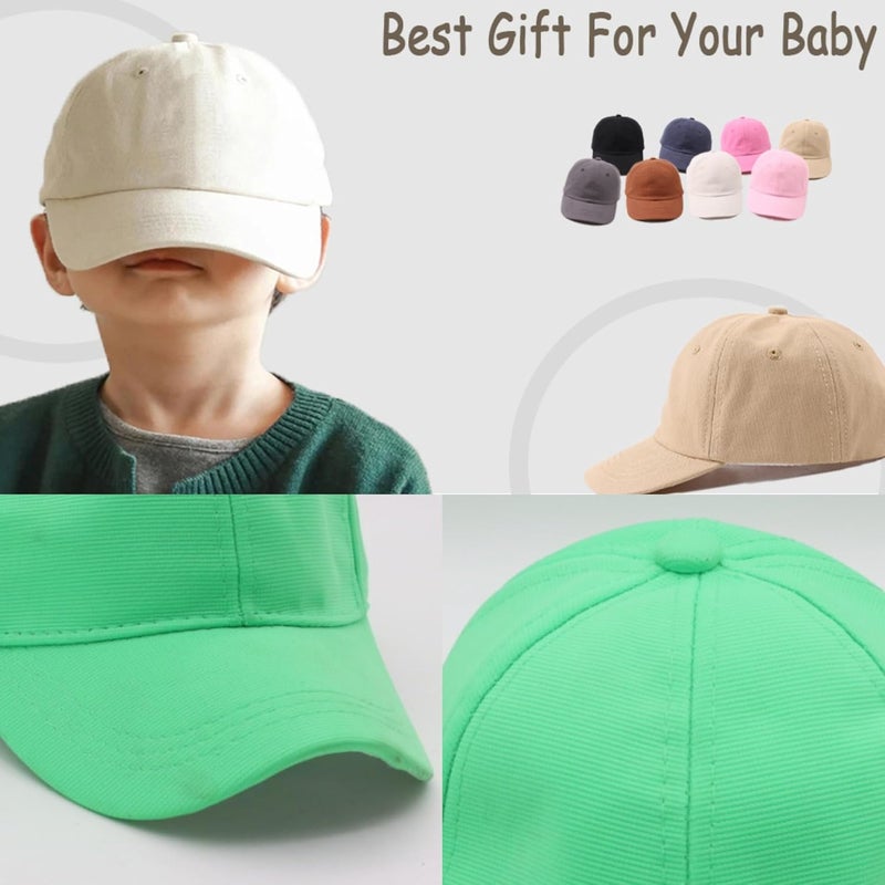 JAMONT PLN Kids Baseball Cap | Adjustable Breathable Cotton Summer Cap with UV Sun Protection for Toddlers | Lightweight Outdoor Hat for Boys - Image 5