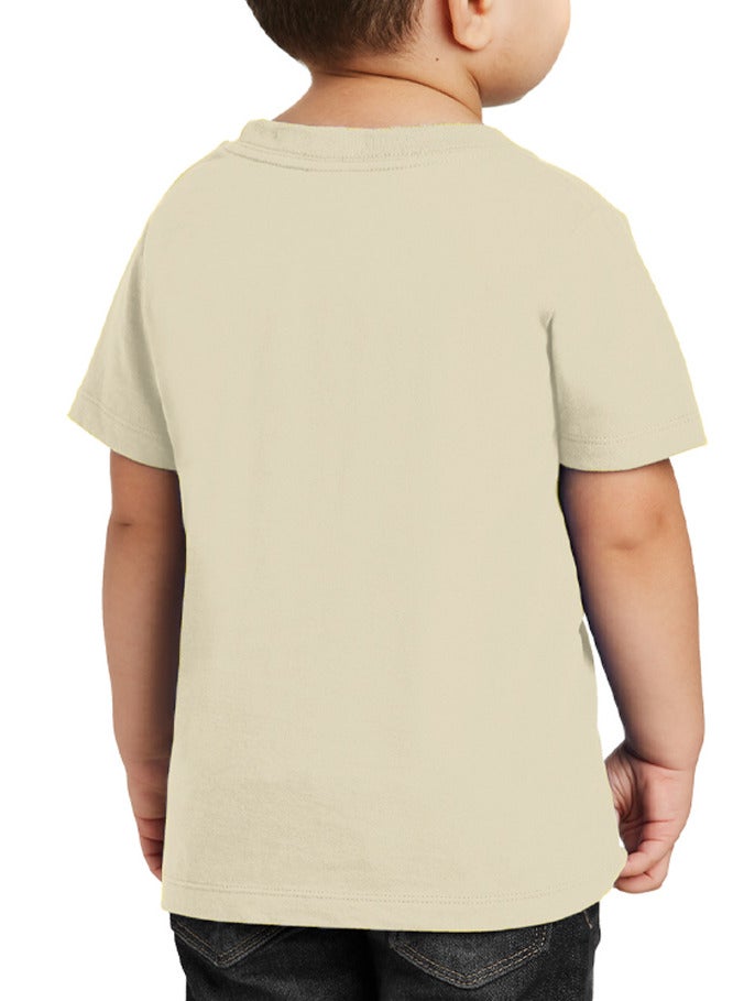 PRINTSHOP4ME Printshop4me Kids Round Neck boys T Shirt 170 GSM Pure Cotton Basic Colors  - Image 2