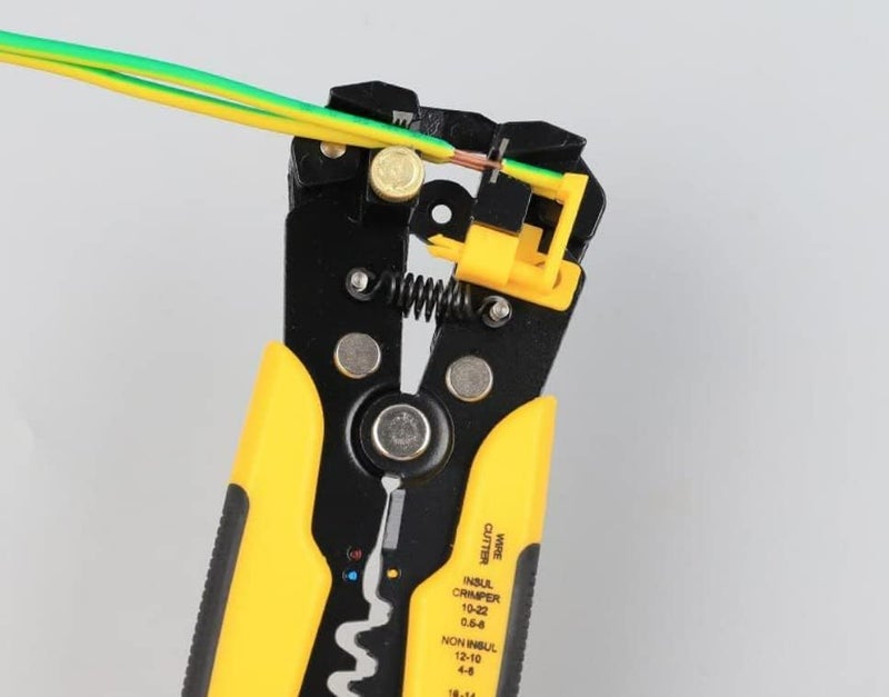 MAFRA Cable wire stripper cutter crimper automatic multifunctional tab terminal crimping stripping plier tools - Image 1