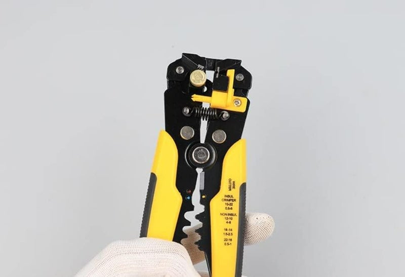MAFRA Cable wire stripper cutter crimper automatic multifunctional tab terminal crimping stripping plier tools - Image 3
