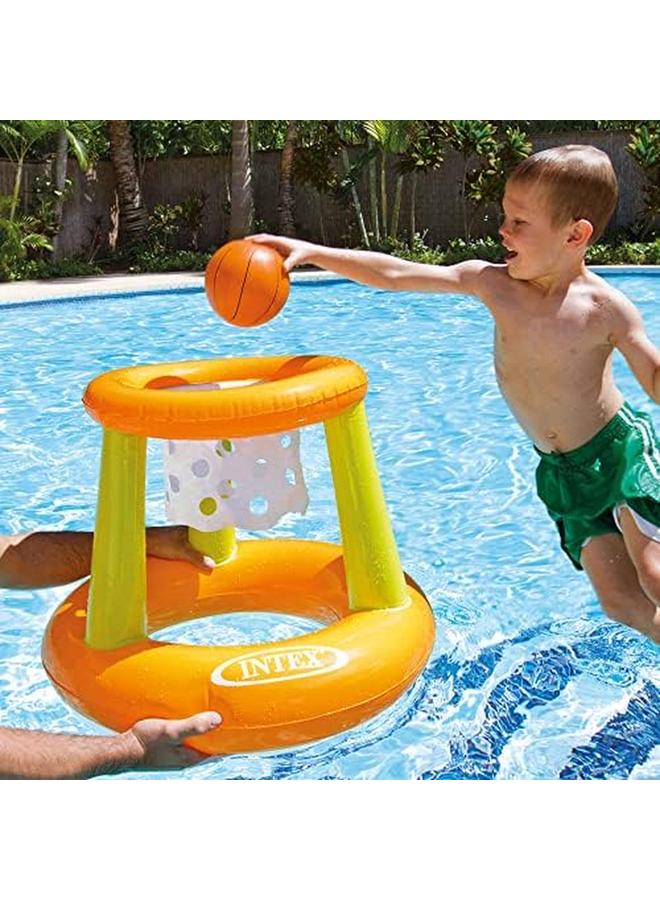 INTEX Basket Swimming Floating Hoops Basketball Game Multi Color 58504 - Image 2