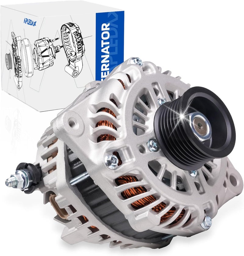 APLEDAX High Output Alternator for Nissan Vehicles - Image 1