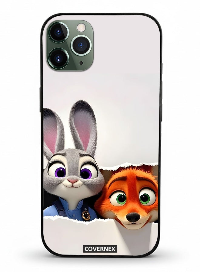 Covernex غطاء حماية لجهاز آيفون 11 برو ماكس مزخرف بشخصيات زوتوبيا الديناميكية - Image 2