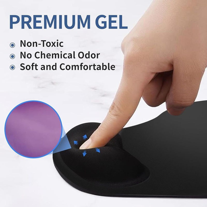 Eva Wrist Mouse Pad With Letter Y Hand Rest Support For Computer And Laptop Cute Office Desk Accessory - Image 2