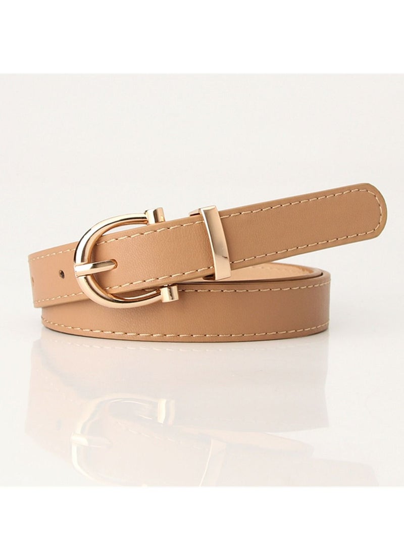 Loquat Skinny Belt  104cm Beige