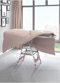 Occuwzz Folding Clothes Drying Rack 1.8m Winged Clothes Airer Multifunctional Top Configuration Air Dryer Clothes Horse with Height Adjustable Wings Clothes Drying Rack with Sock Clips  - Image 3