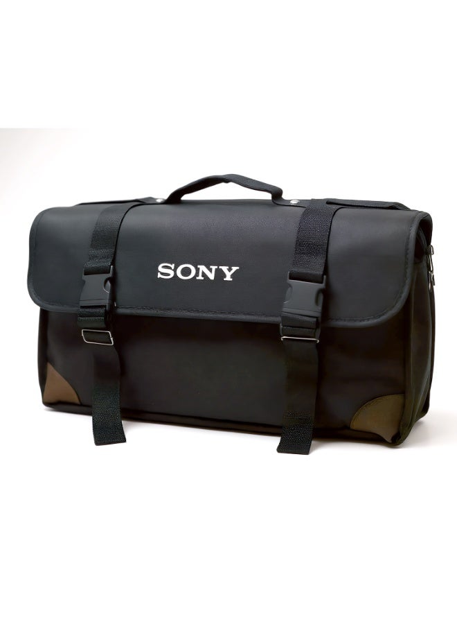 GenPro Professional Video Camera Bag Compatible with Sony – Large Padded Camera Equipment Case with Top Zipper and Multiple Organizer Pockets - Image 1