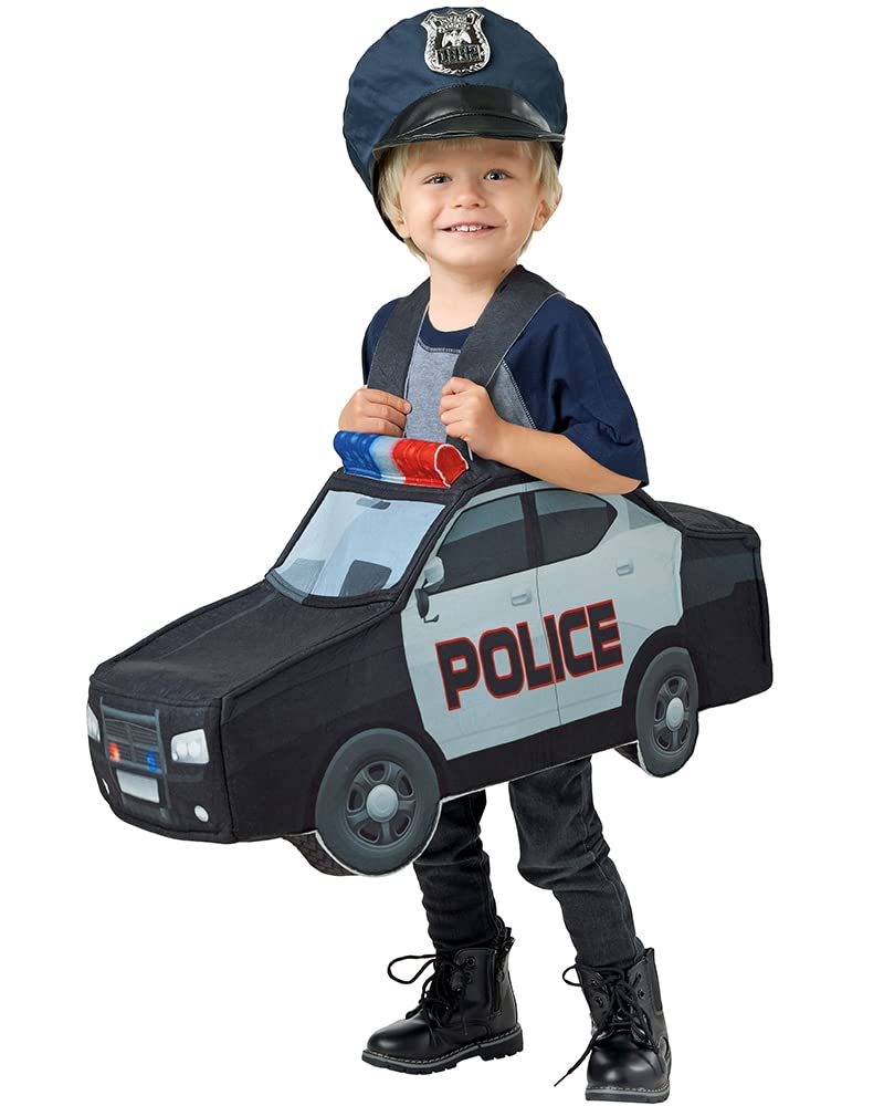 Seasons Toddler Police Car Costume for Child 35 Years
