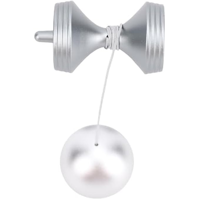NOENNULL Rotating Gyroscope Fidget Toy, Cool Gadget Desk Toy Gift for Various Holidays, Relieve Stress Anxiety for Kids and Adults (Gray) - Image 5