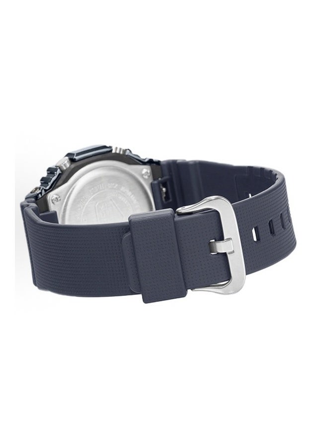 CASIO G-Shock Metal Covered Octagonal Blue Resin Band Watch GM-2100N-2AJF  - Image 2
