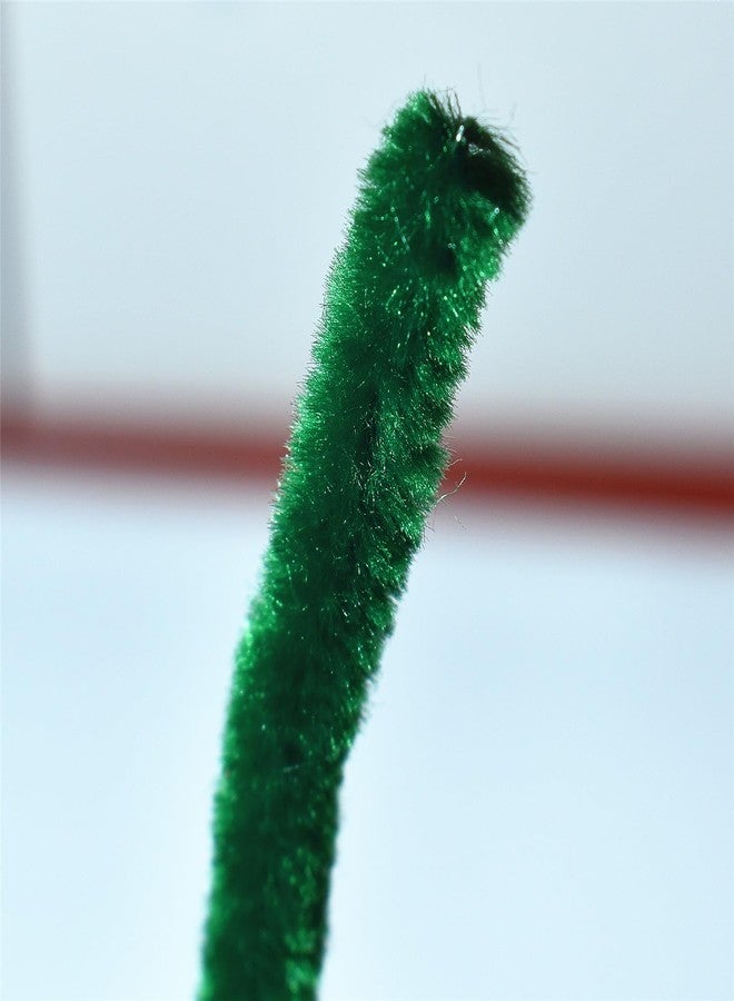 FAVORXTM Dark Green Pipe Cleaners Chenille Stems (200 Pack) for DIY Art Craft Decorations Creative (12 in x 0.24 in) - Image 3