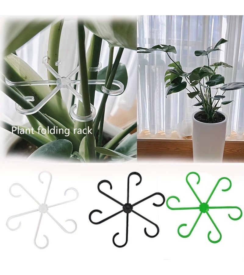 3pcs Transparent Plant Support Frame for Monstora Paradise Flowers - Image 2