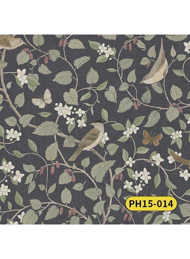 Bluejw French Retro Bunny Wall Wallpaper Self-adhesive Wall Sticker High Color Dirty Resistant Wallpaper Bedroom Warm Wallpaper - Image 1