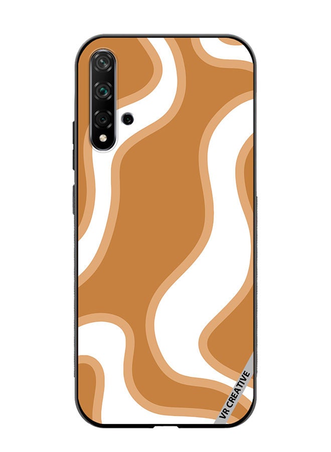 VR CREATIVE Protective Case Cover For Huawei Nova 5T Layered In Design Multicolour - Image 1
