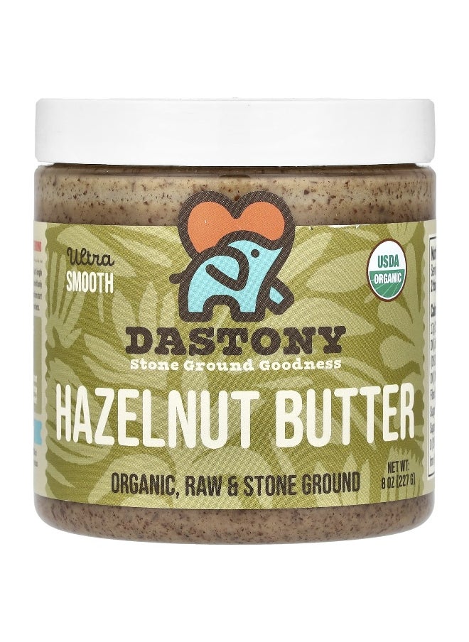 DASTONY Dastony, Organic Hazelnut Butter, Ultra Smooth, 8 oz (227 g)  - Image 1