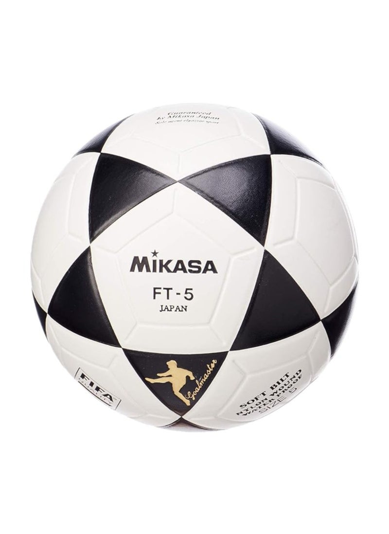Mikasa - Mikasa Soccer Ball, Size 5 - White And Black - Image 1