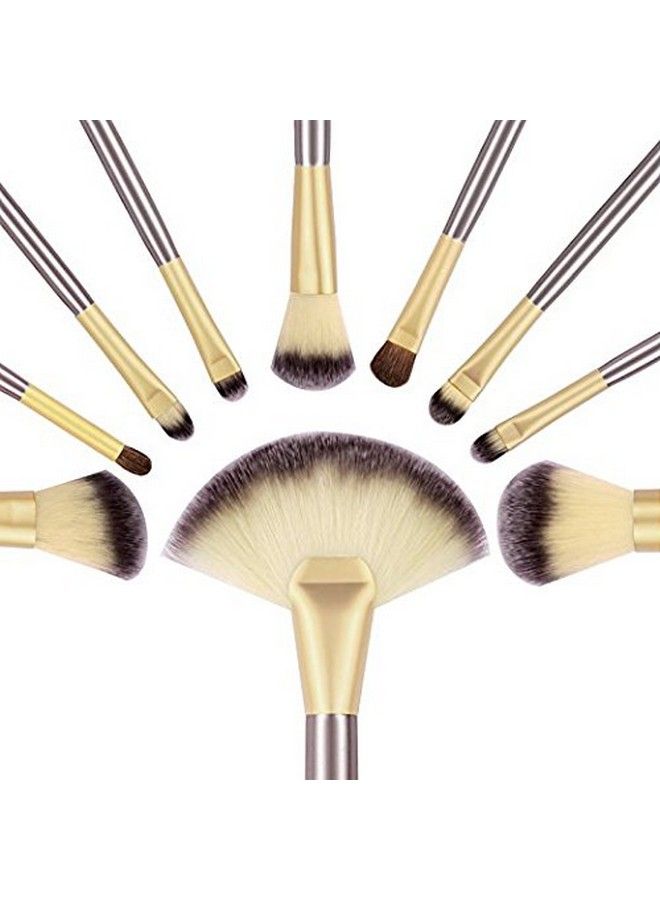 Gugzy 24Pc Makeup Brushes Tool Kit Professional Foundation Brush Blending Blush Eyeliner Face Powder Brush Makeup Brush Set Kit - Image 4