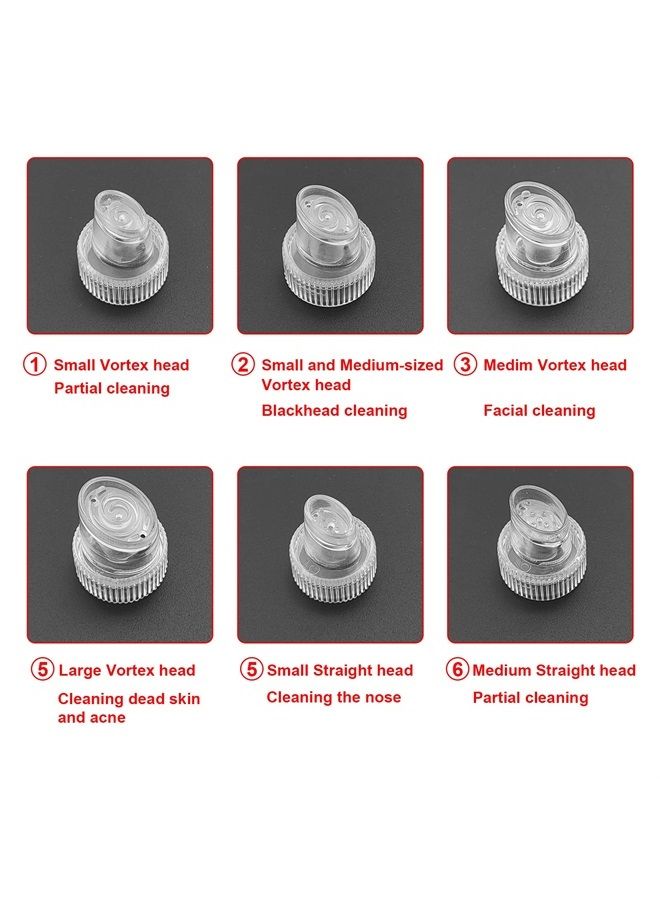 Elitzia Face Care Beauty Machine Spare Parts Hydro Dermabrasion Aqua Peel Water Scrub Tips Caps 6 Plastic HydraDermabrasion 2 Diamond Microdermabrasion 1 Spray Replacement Acceossories - Image 4