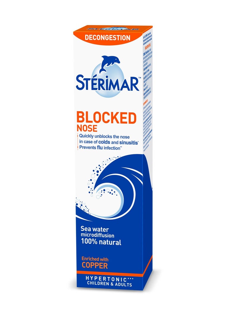 sterimar Sterimar Decongestion Spray for Blocked Nose - Childrens and Adult  100ml 