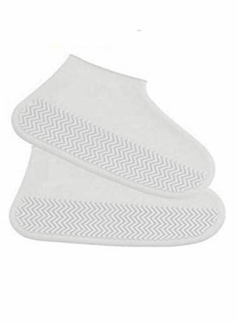 Generic Waterproof Shoe Covers, Anbane Non-Slip Water Resistant Overshoes Silicone Rubber Rain Shoe Cover Protectors For Kids, Men, Women(L) - Image 1