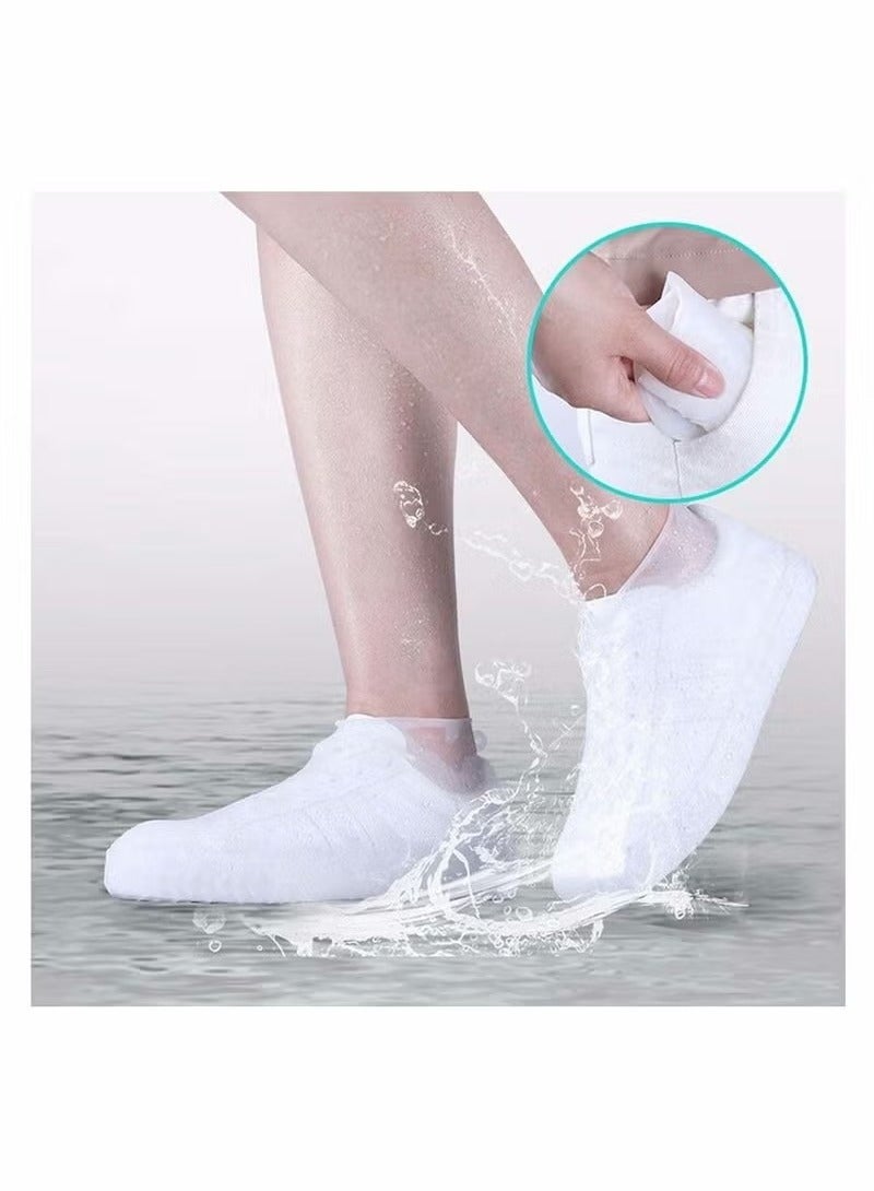 Generic Waterproof Shoe Covers, Anbane Non-Slip Water Resistant Overshoes Silicone Rubber Rain Shoe Cover Protectors For Kids, Men, Women(L) - Image 2