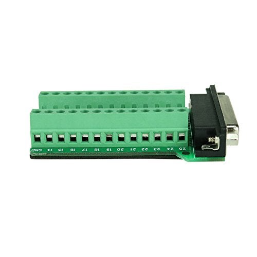 Twinkle Bay TwinkleBay DB25 Breakout Connector D-sub Breakout 25 Pin Connector Female with Nut (Pack of 2) - Image 3