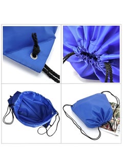 Generic Drawstring Backpack, 4 Pcs Drawstring Bags Bulk, Sports Bag, Bulk String Backpack, Drawstring Backpack Bags, Sport Storage Polyester Bag, for School Traveling Gym  - Image 3