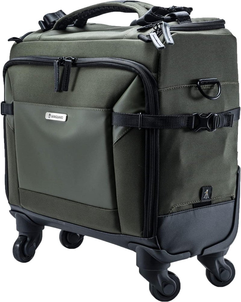 VANGUARD حقيبة رولر بأسلوب الطيار من فاندجارد VEO Select 42T - أخضر - Image 4