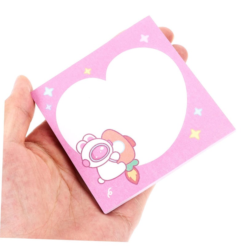 Cartoon Self Adhesive Memo Pads Mixed Styles Strong Sticky Fun Note Stickers - Image 5