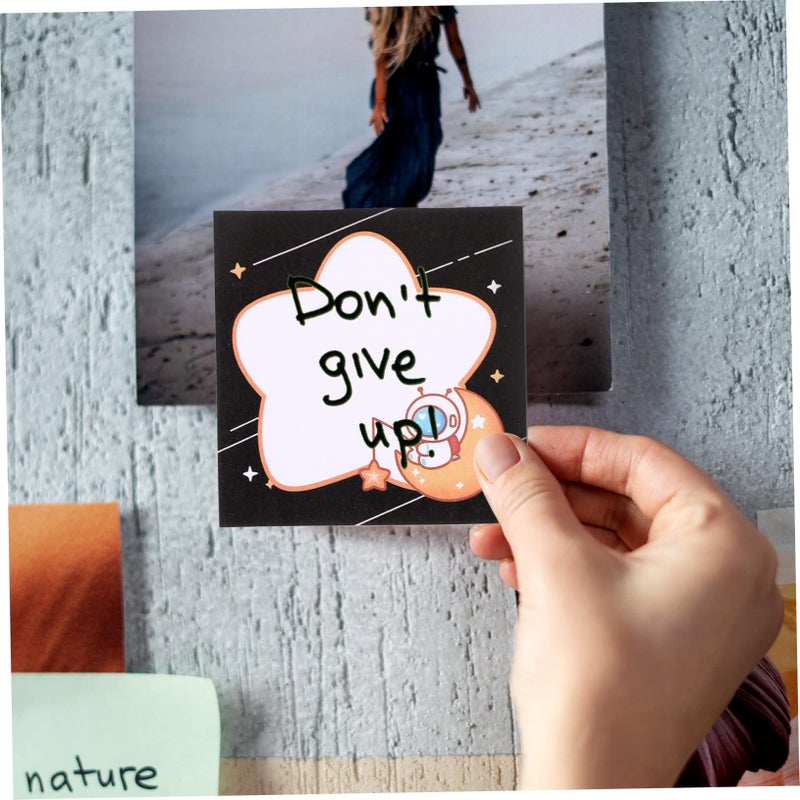 Cartoon Self Adhesive Memo Pads Mixed Styles Strong Sticky Fun Note Stickers - Image 4