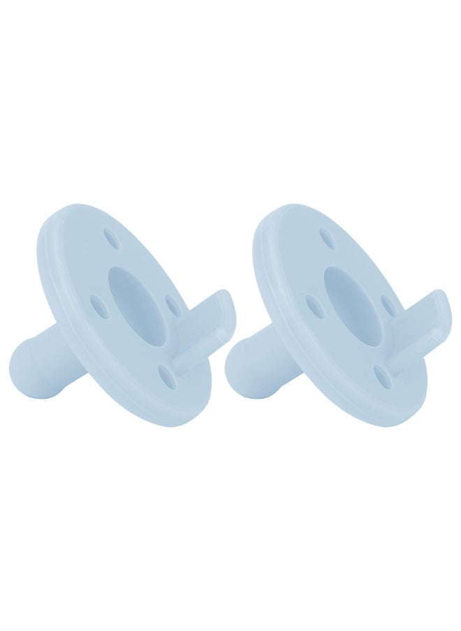 Minikoioi Basics Soother  0m  2pcs  Mineral Blue  - Image 1