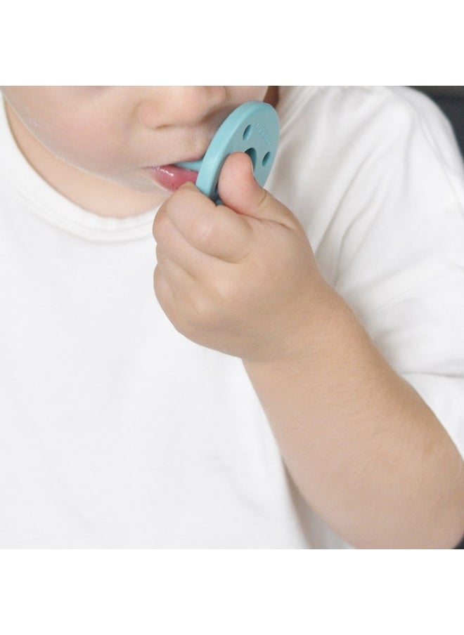 Minikoioi Basics Soother  0m  2pcs  Mineral Blue  - Image 2