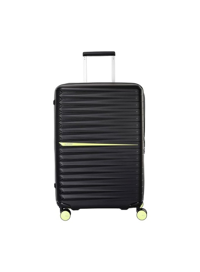 American Tourister Fastforward Luggage with TSA Lock & 8 Double Spinner Wheel/Trolley Bag for Travel/Medium Hard-Sided PC Suitcase for Holiday/Luggage Bag for Men & Women - Image 2