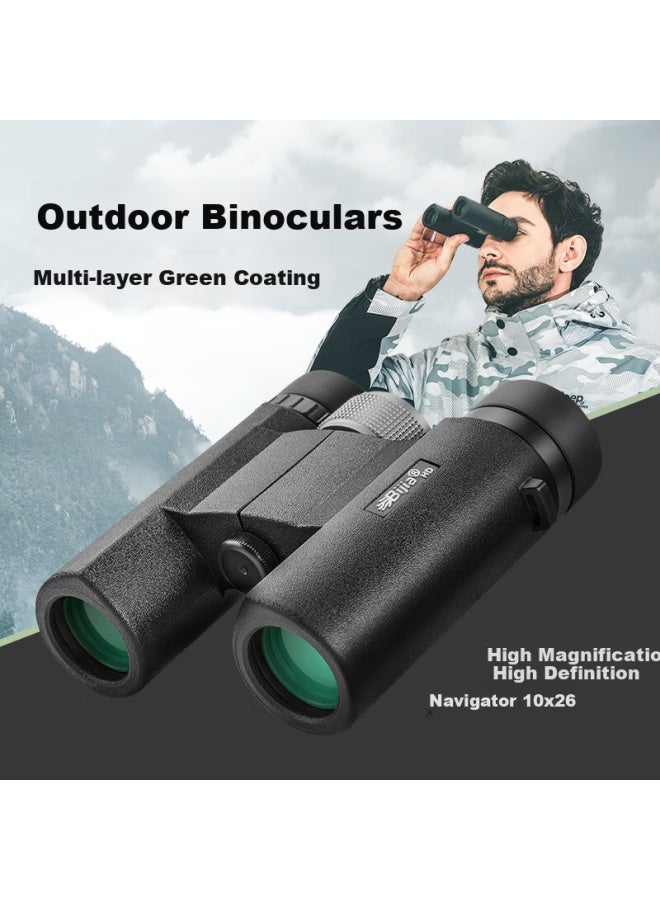 Bijia Binoculars Qihang 10x26 High-power Hd Low-light Night Vision Outdoor Portable Concert Telescope For Adults - Image 3