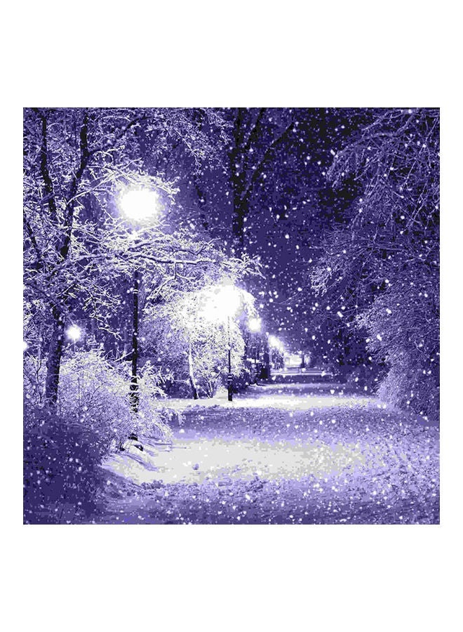 نيبمينينت Winter Snow Scene Pattern DIY 5D Diamond Painting Kit Multicolour - Image 1