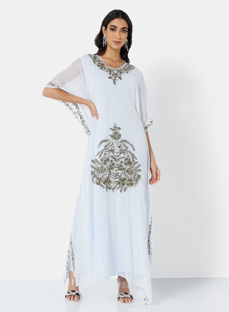 ARABIAN CLOSET EMBROIDERED KAFTAN - Image 1