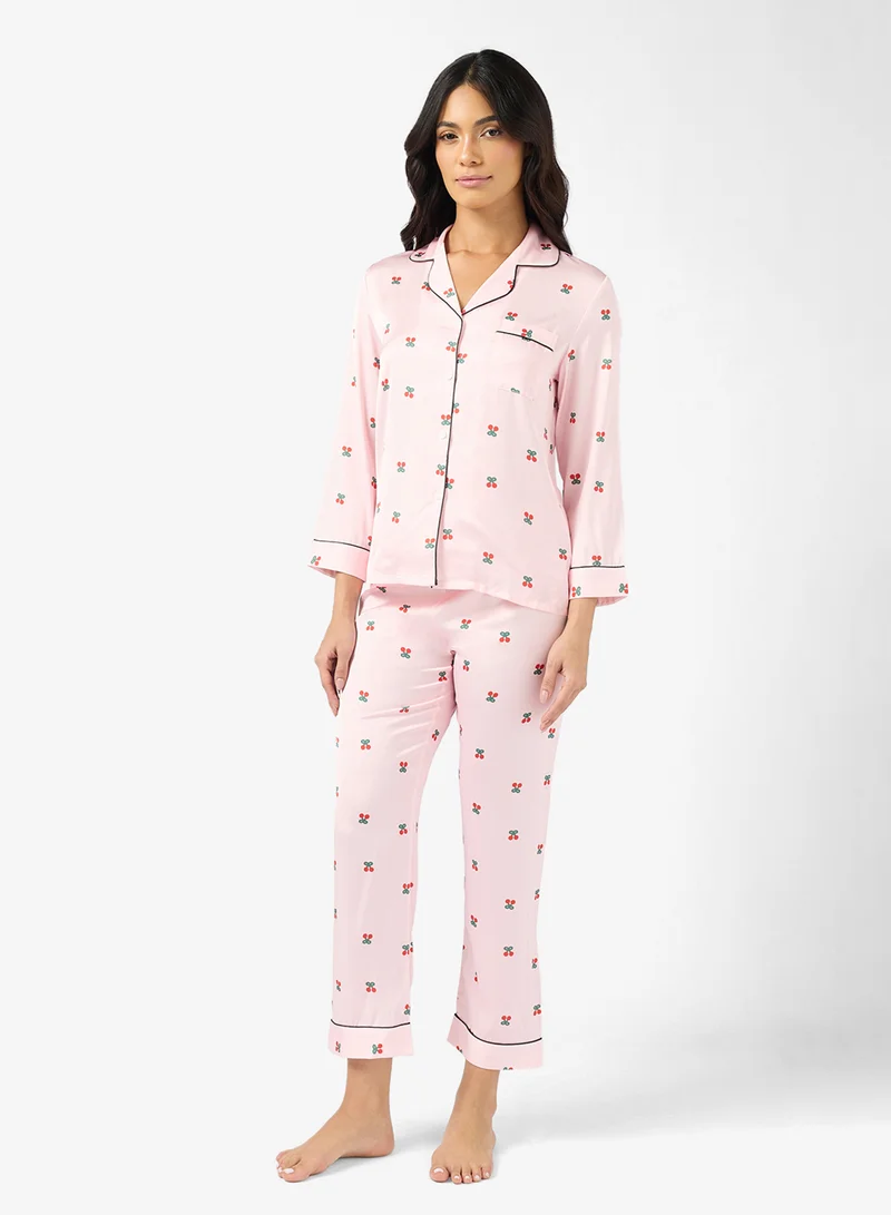 ELLA Printed Pyjama Set