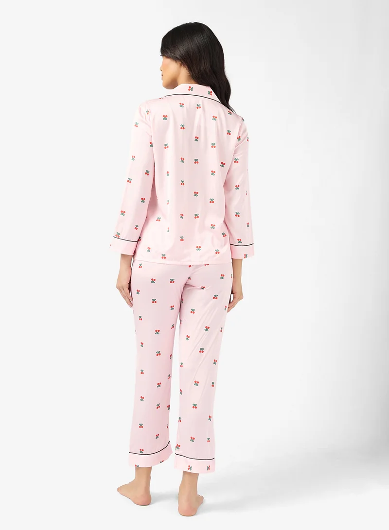 ايلا Printed Pyjama Set