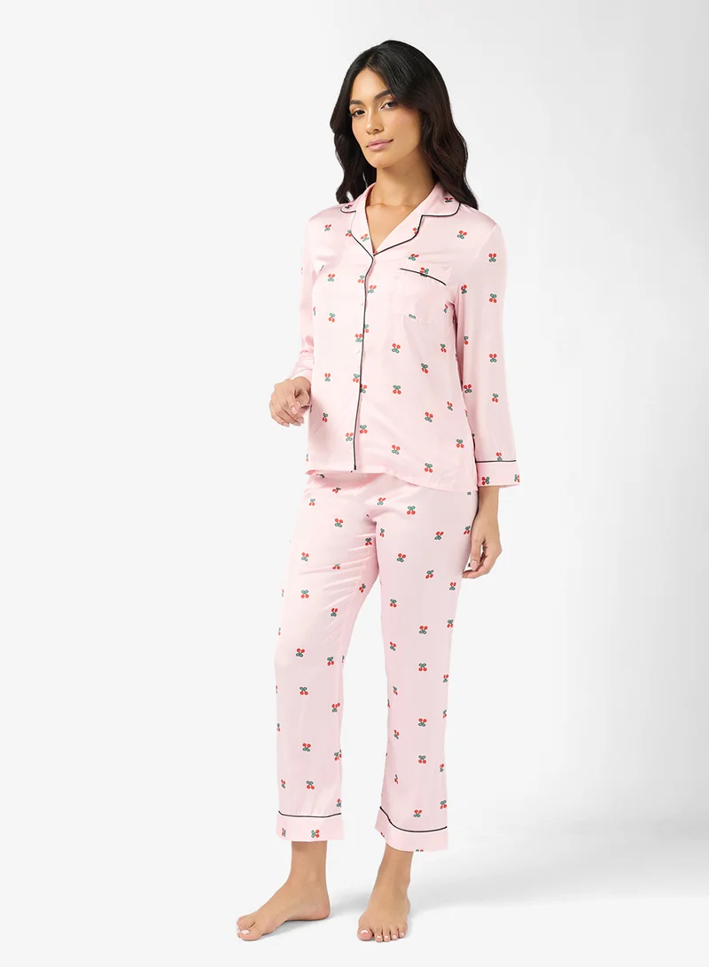 ايلا Printed Pyjama Set