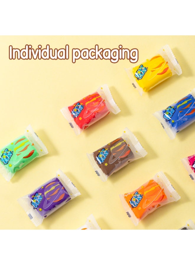 ديلي طين تشكيل ناعم يجف بالهواء 12 لون للأطفال للأعمال الفنية والحرف اليدوية - Image 2