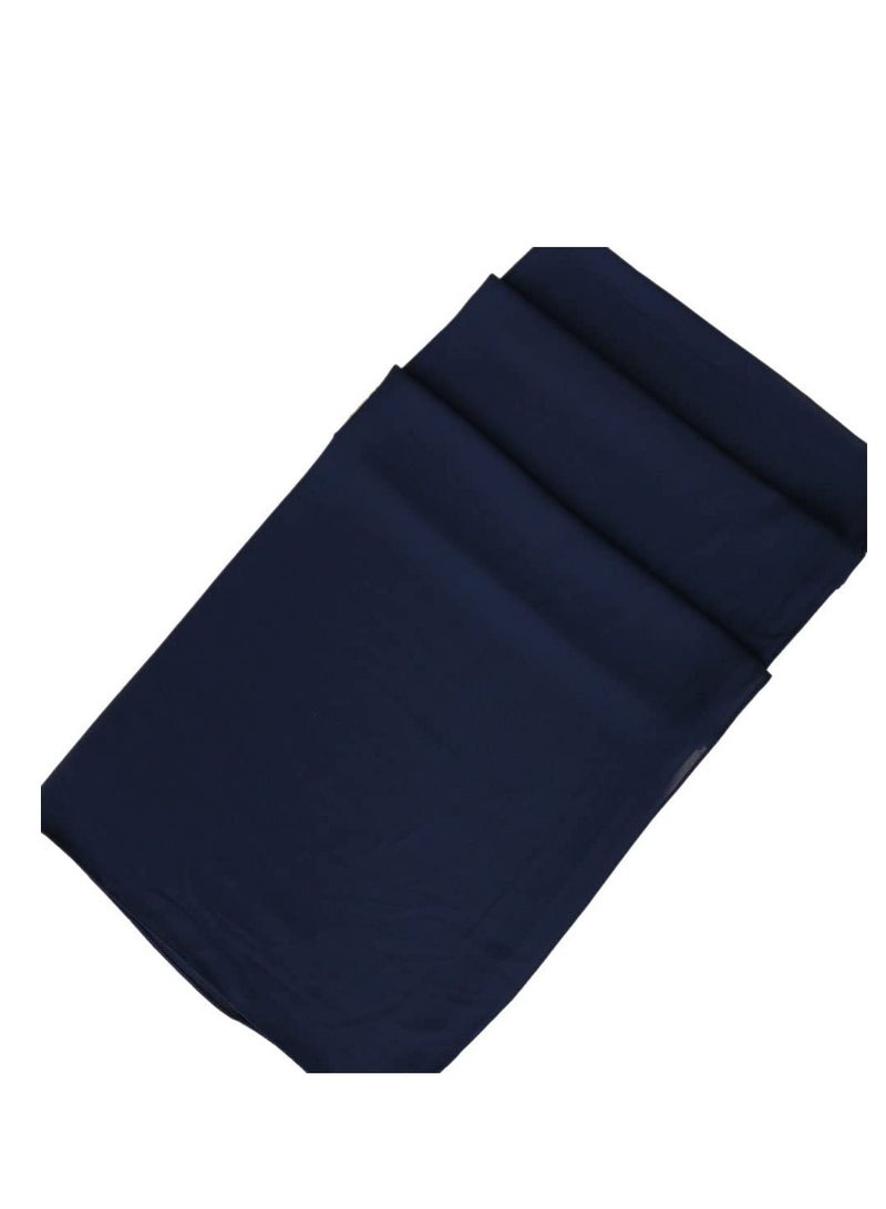 ELTRAZONE "Graceful Elegance: Solid Color Bubble Chiffon Scarf for Women - Fashionable, Soft Hijab, Long Wrap Scarf, Luxurious Scarves Collection" - Image 3