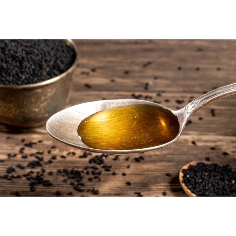 HalalEveryDay Pure Black Seed Oil - 16 OZ - 100% Pure and Cold Pressed Black Seed - Non-GMO and Vegan - Nigella Sativa - Image 4