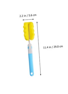 Generic 6 Piece Baby Bottle Cleaning Brush Set for Effective Scrubbing of Bottles, Jugs, and Pacifiers in Blue  - Image 3