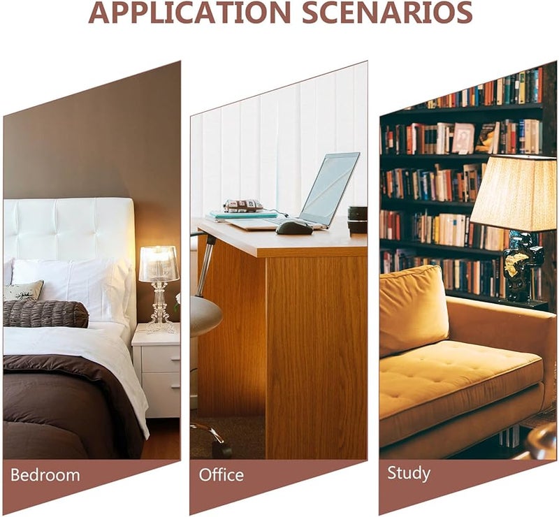 قاعدة كريستال خشبية حامل كرة بلورية منصة عرض زخرفية لتزيين مكتب المنزل والمكتب - Image 3