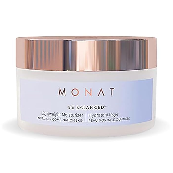 MONAT Be Balanced Lightweight Moisturizer - Restoring & Smoothing Hydrating Face Moisturizer with Hyaluronic Acid. Light Moisturizer Face Cream for Daily Skincare Routine - Net Wt. 45 ml / 1.52 fl oz - Image 1