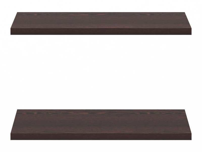 Madhuran رف حائط عرض من خشب مادهوران 4.72X12 بوصة 12X30 سم (مات، وينجي) - Image 5