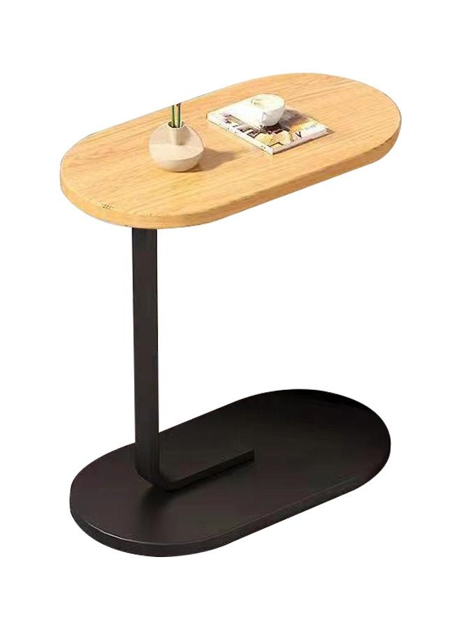 XiuWoo Easy Assembly Couch Table, C Shaped End Table, Sofa Side Table for Living Room Bedside Bathroom Office Laptop Snack Coffee Table, 45*30*63CM - Image 2