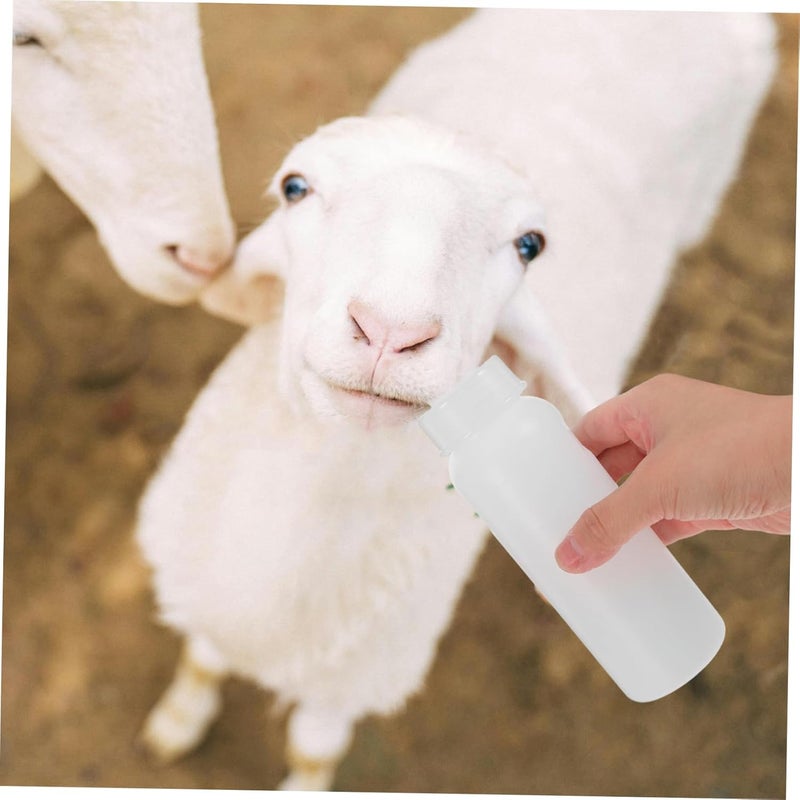 4pcs Small Animal Feeding Bottles Portable Nursing Bottles for Goats and Dispensers for Farm Use Easy to Clean - Image 5