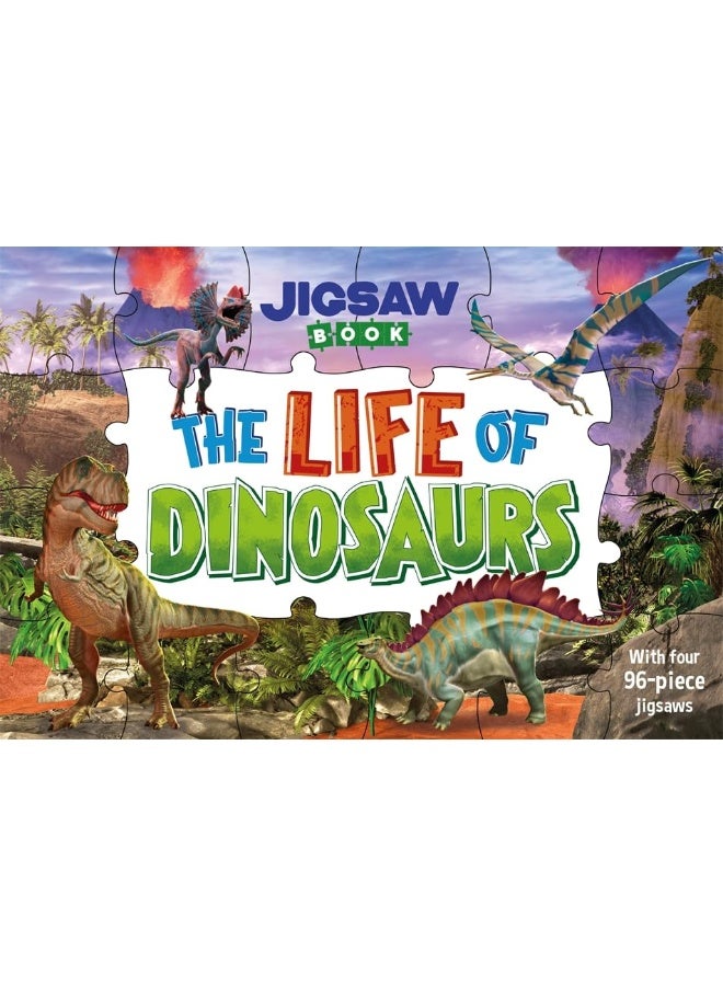 Jigsaw Book: The Life of Dinosaurs